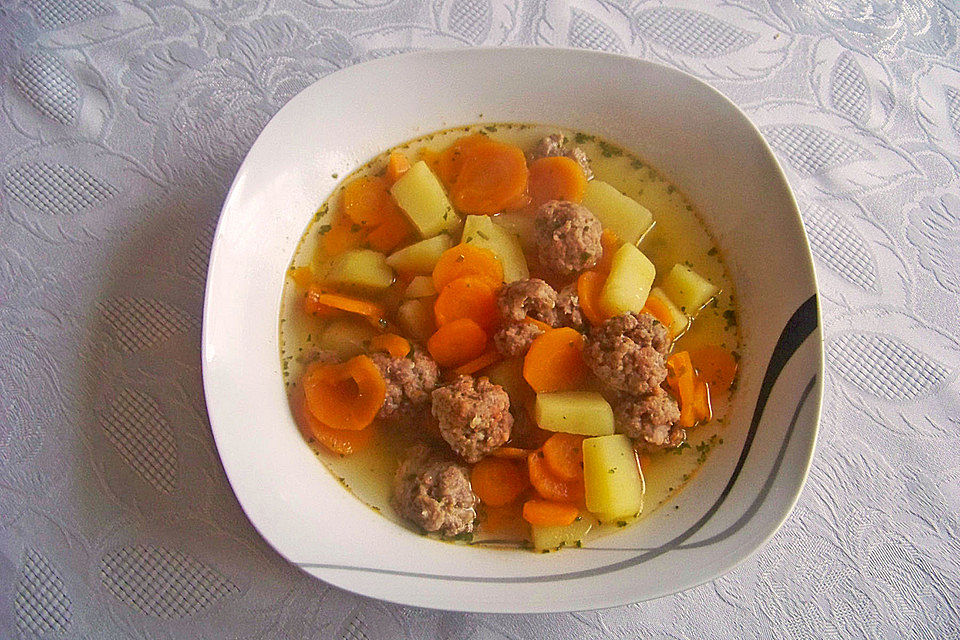 Schnelle Möhrensuppe