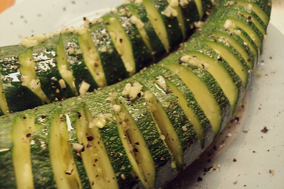 Gebackene Zucchini