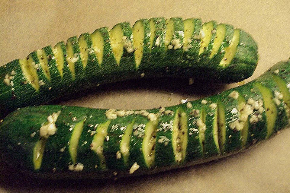 Gebackene Zucchini