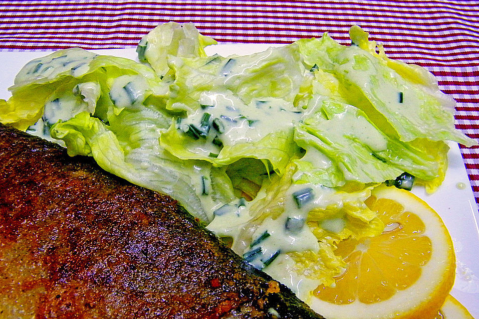 Frühlings-Schnittlauch-Salatsauce