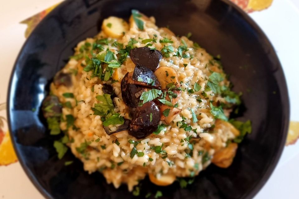 Steinpilzrisotto