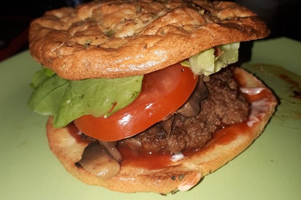 Low Carb Burgerbrötchen 'Oopsies'