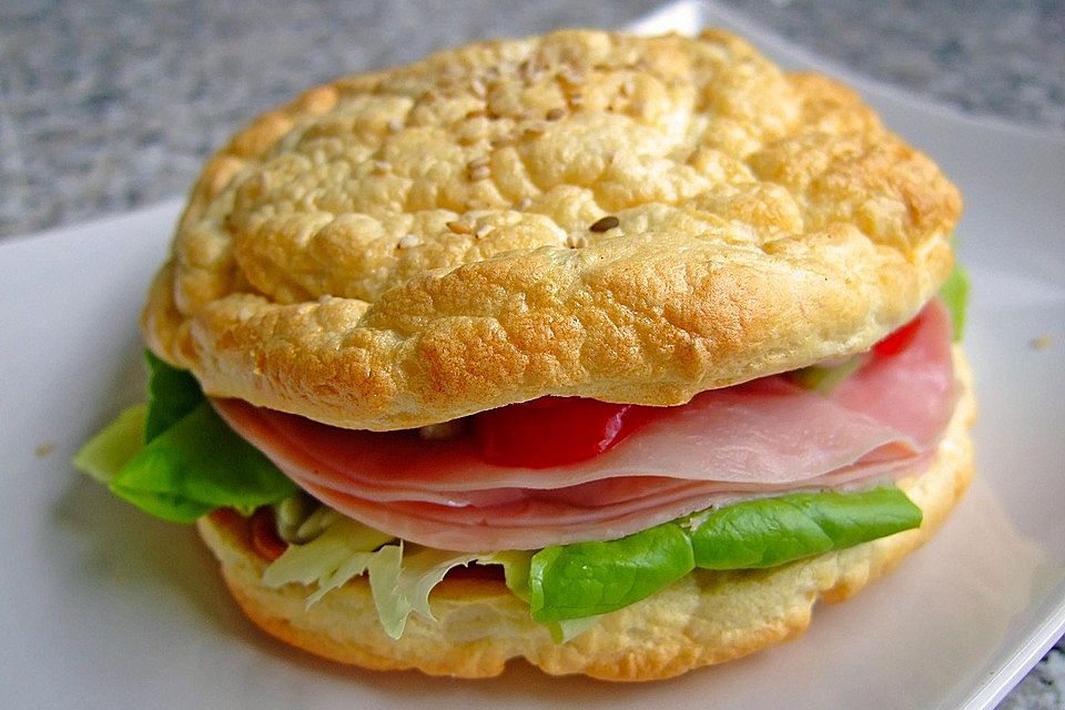 Low Carb Burgerbrötchen 'Oopsies'