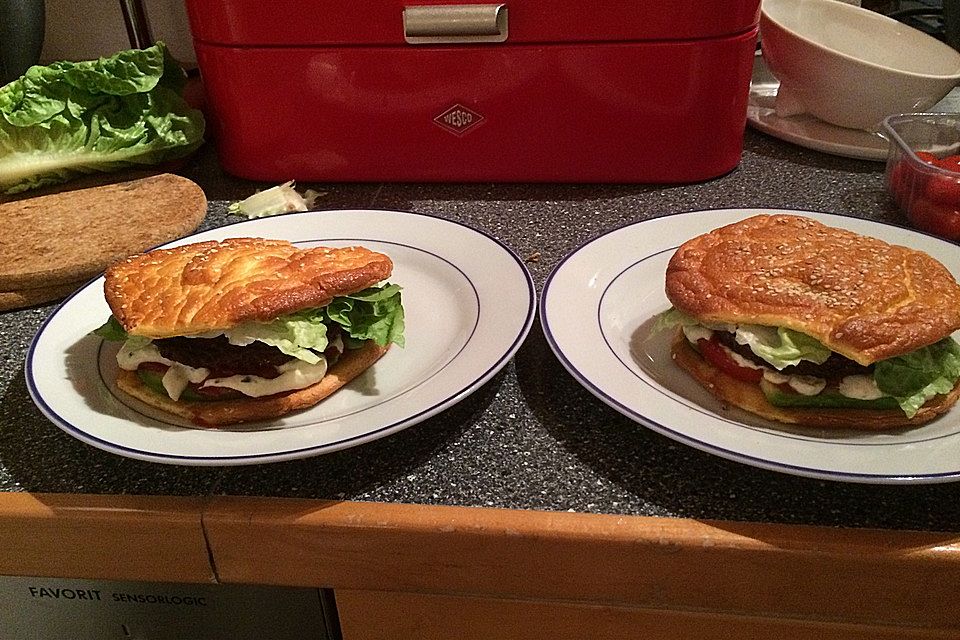 Low Carb Burgerbrötchen 'Oopsies'