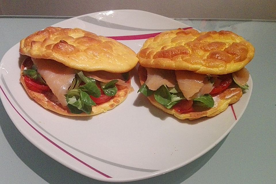 Low Carb Burgerbrötchen 'Oopsies'