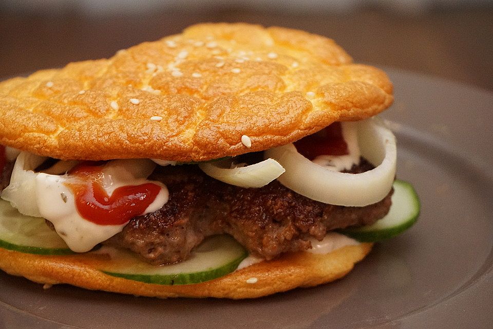 Low Carb Burgerbrötchen 'Oopsies'