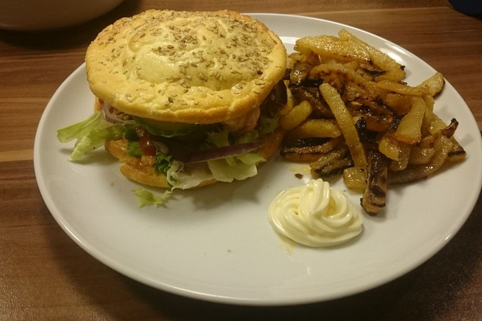 Low Carb Burgerbrötchen 'Oopsies'