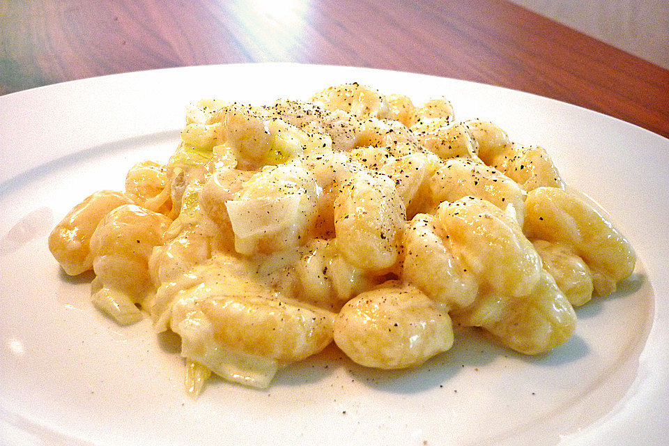 Sündige Käse-Gnocchi