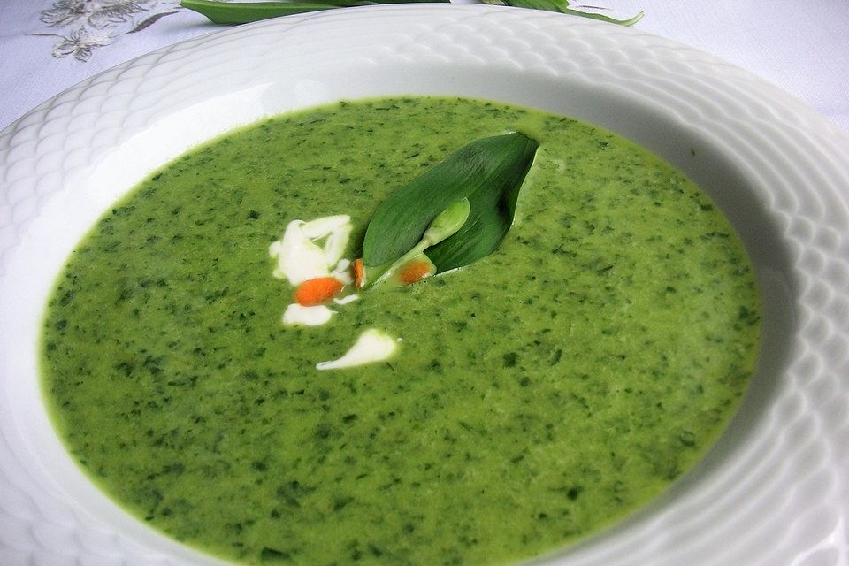 Bärlauchsuppe, badisch