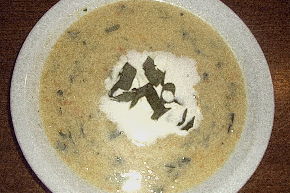 Bärlauchsuppe, badisch