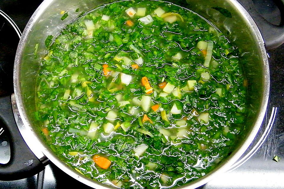 Bärlauchsuppe, badisch