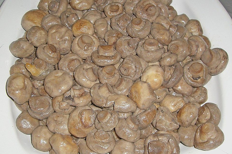 Marinierte Champignons