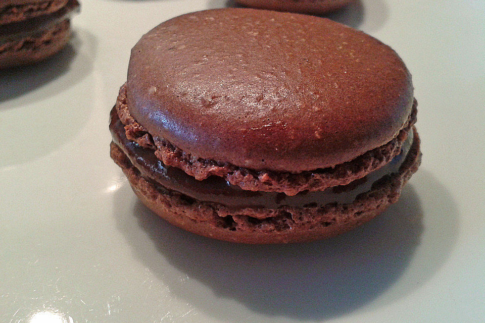 Schoko-Nutella-Macarons