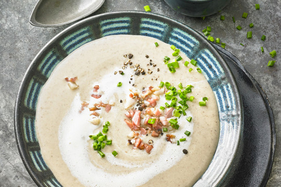 Champignoncremesuppe à la Krollock