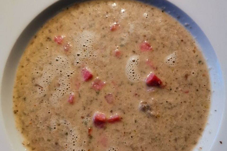 Champignoncremesuppe à la Krollock