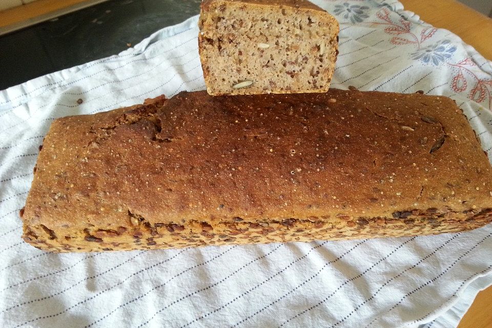 Sauerteigbrot mit Roggenschrot