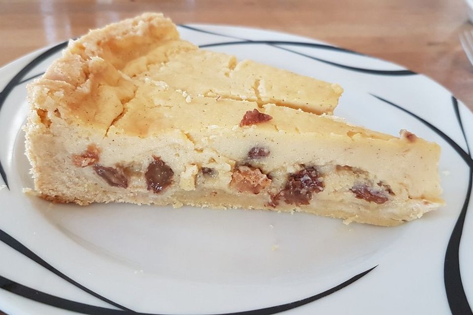 Veganer Käsekuchen mit Sojaquark