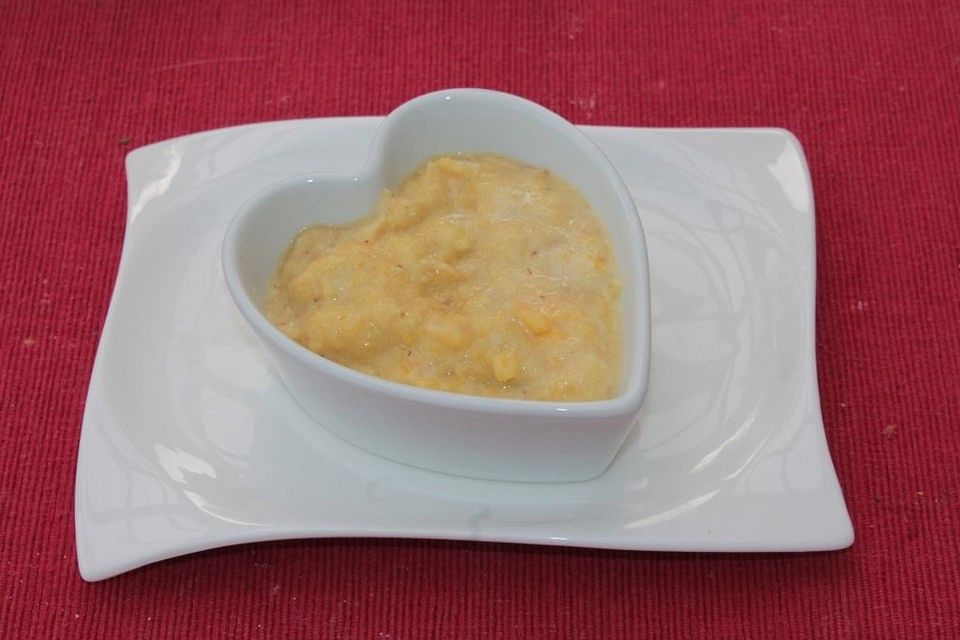 Mango-Kokos-Grießpudding