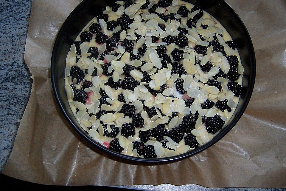 Brombeerkuchen