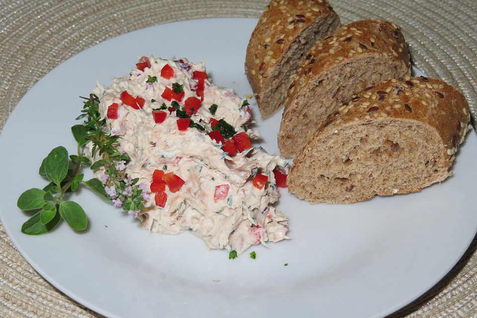 Thunfisch-Frischkäse-Creme