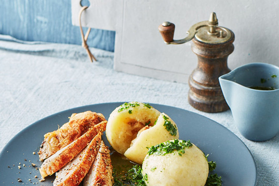 Gekochte Kartoffelknödel Spessarter Art