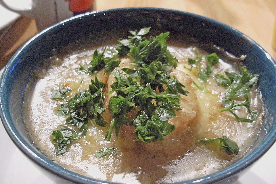 Pariser Zwiebelsuppe