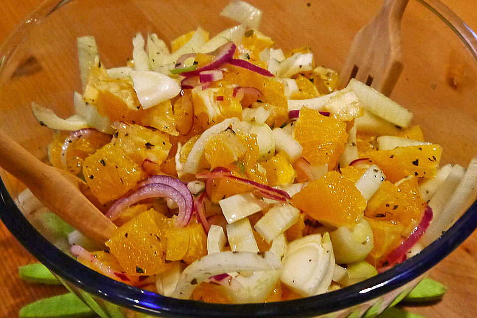 Fenchelsalat mit Orangen