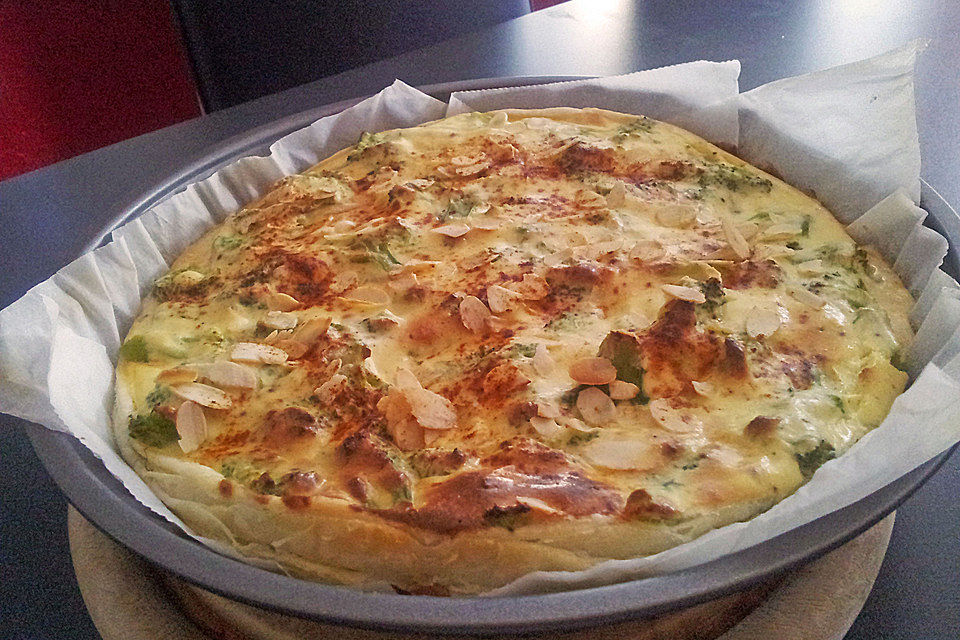 Brokkoli-Ricotta-Tarte