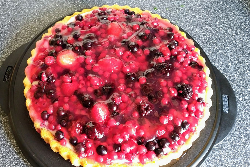 Schneller Sommerkuchen bzw. Beerenkuchen