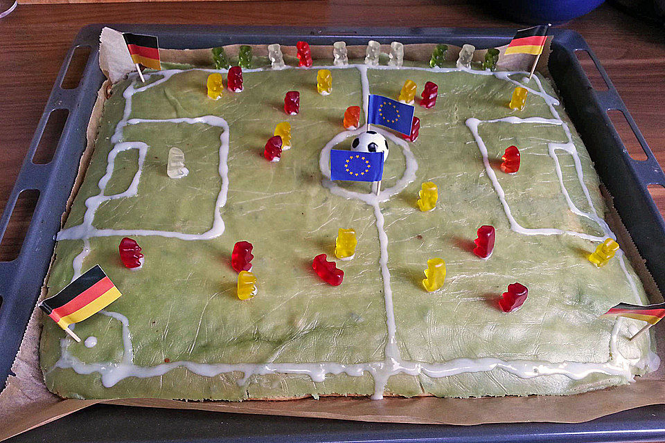 Fußballkuchen