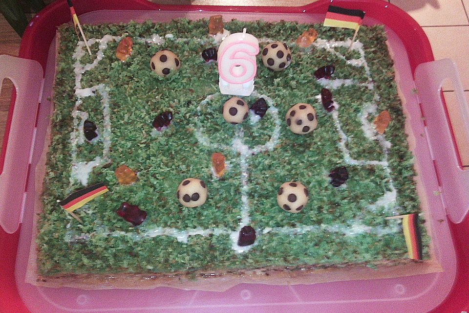 Fußballkuchen