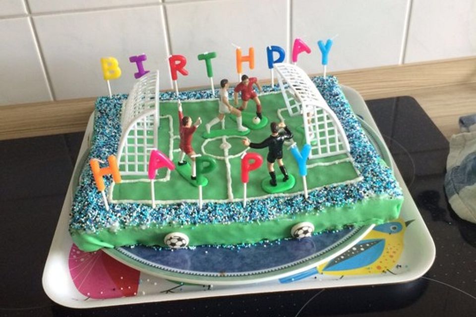 Fußballkuchen