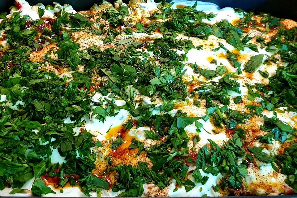 Türkischer Hähnchensalat