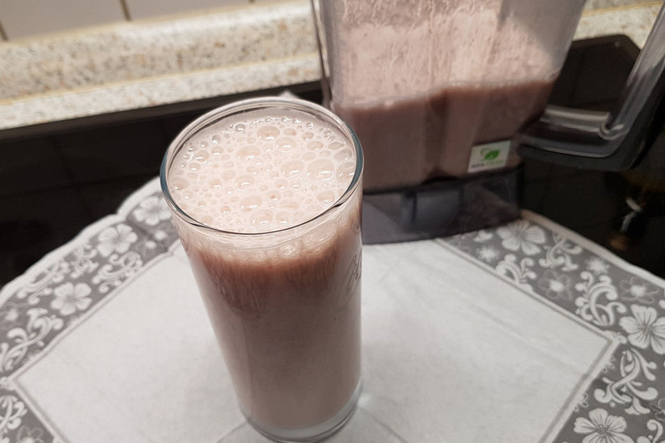 Johannisbeer-Bananen Smoothie