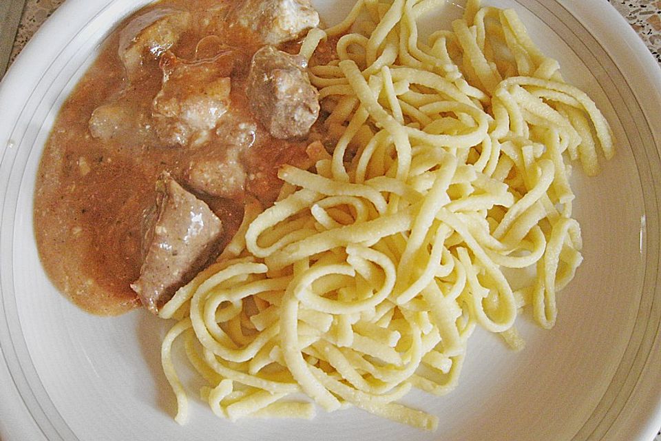 Sahnegulasch