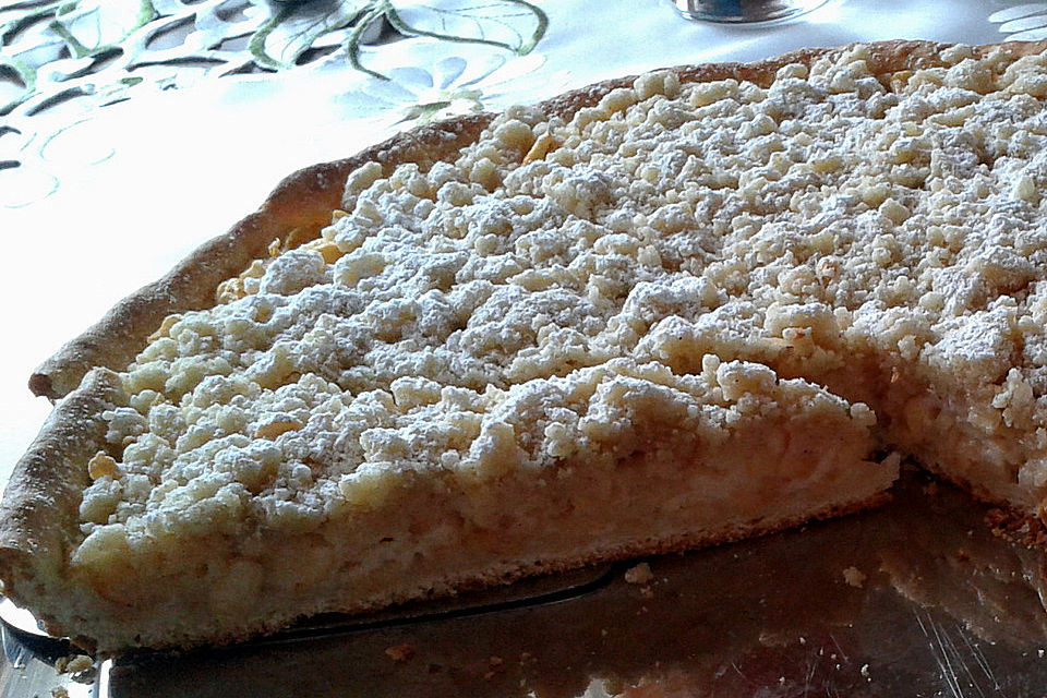 Apfelkuchen mit Streuseln