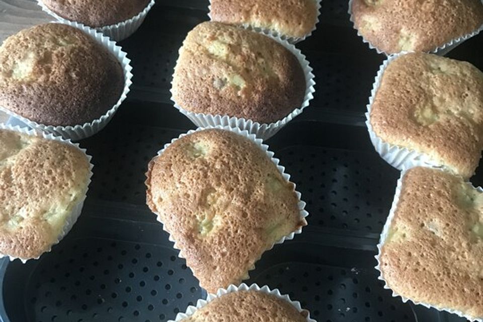 Rhabarber-Muffins