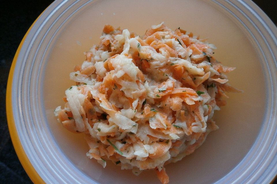 Andreas Kohlrabi-Möhren-Salat