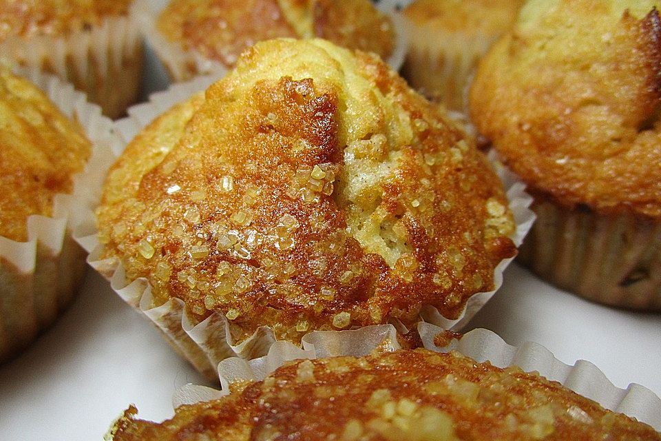 Bananen-Vanille Muffins