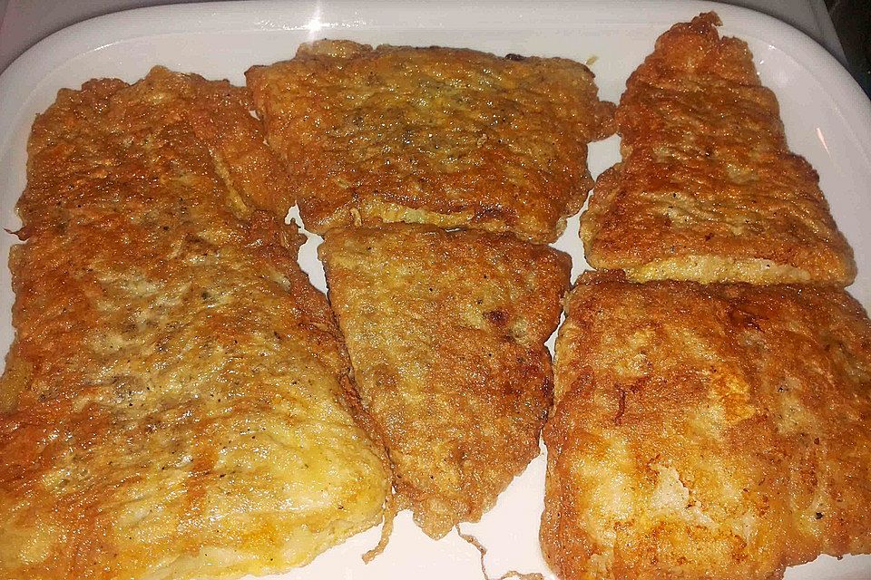 Fischfilet in Eihülle