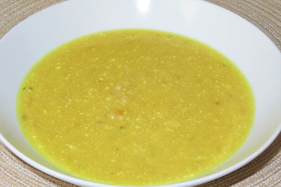 Bananen-Curry-Suppe