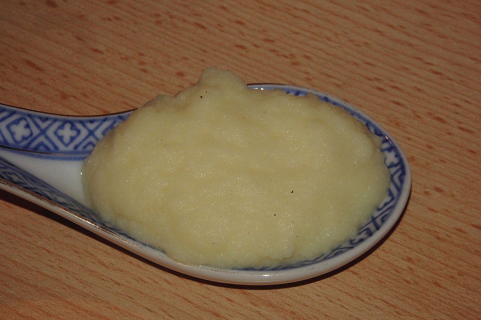 Amerikanisches Knoblauch - Kartoffelpüree