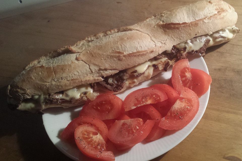 Philly Cheesesteak Sandwich