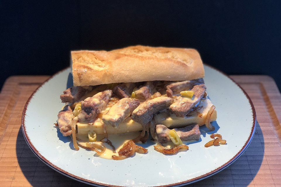 Philly Cheesesteak Sandwich