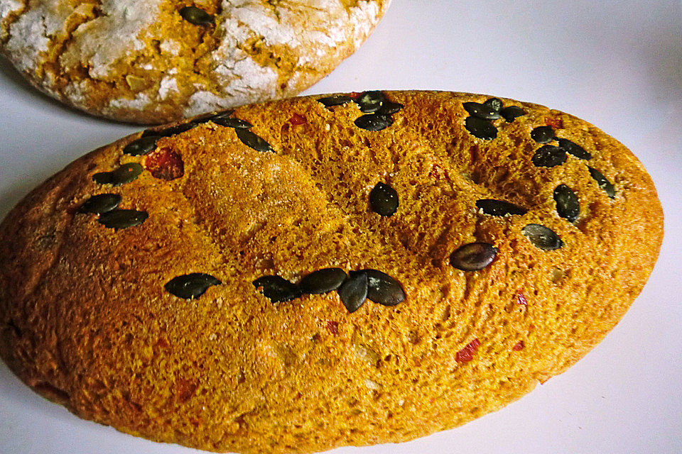 Kürbis-Kartoffel-Brot