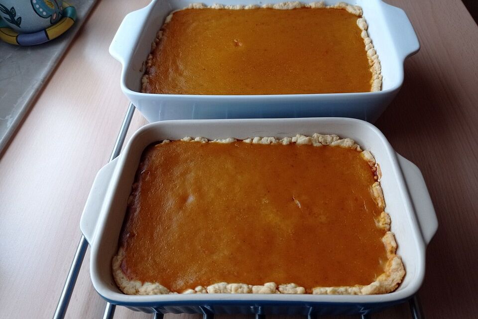 Amerikanischer authentischer Pumpkin-Pie