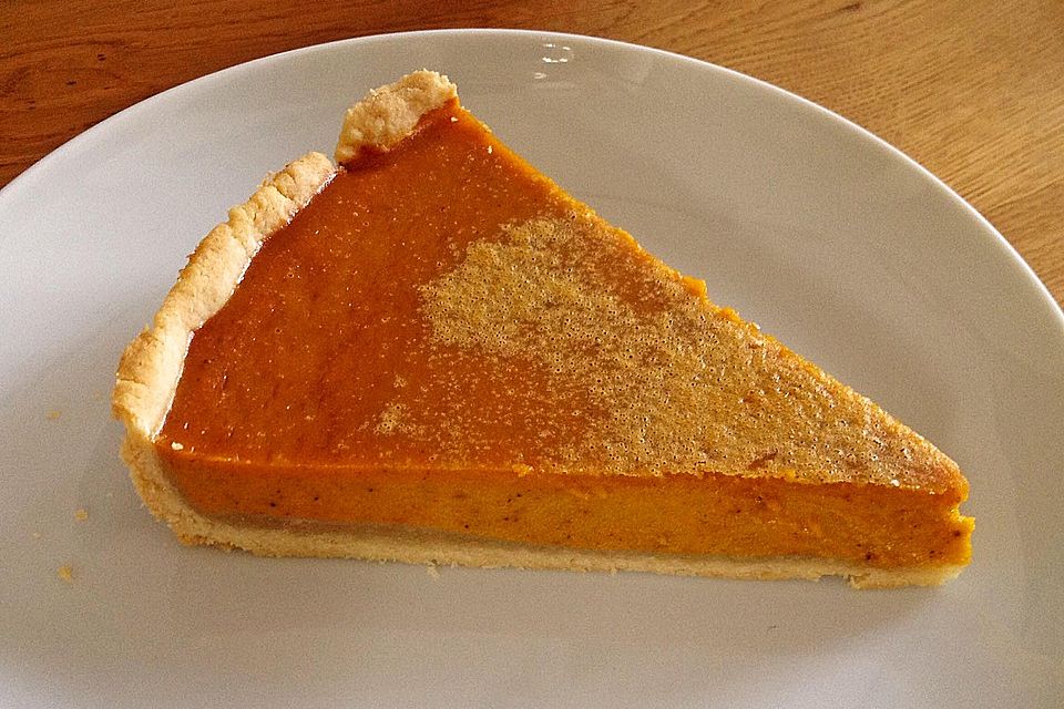 Amerikanischer authentischer Pumpkin-Pie