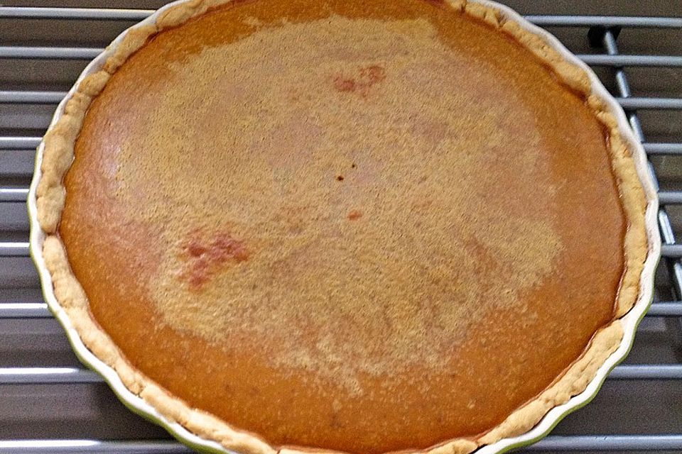 Amerikanischer authentischer Pumpkin-Pie