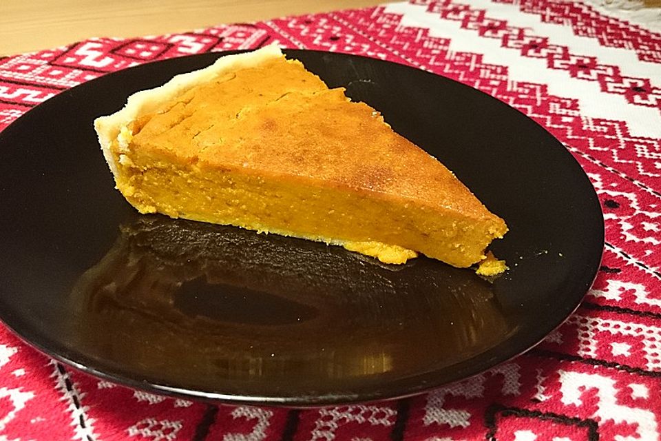 Amerikanischer authentischer Pumpkin-Pie