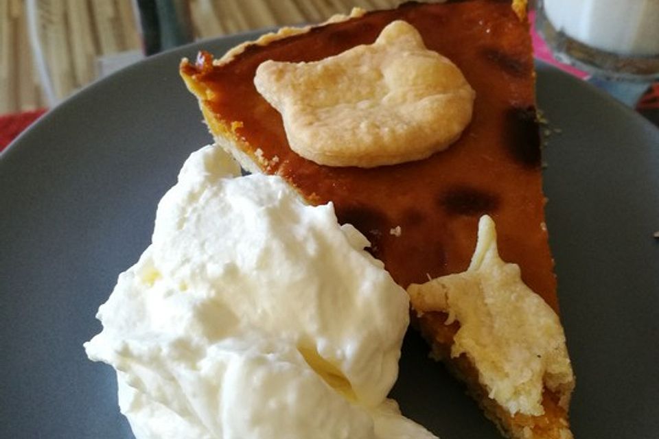 Amerikanischer authentischer Pumpkin-Pie